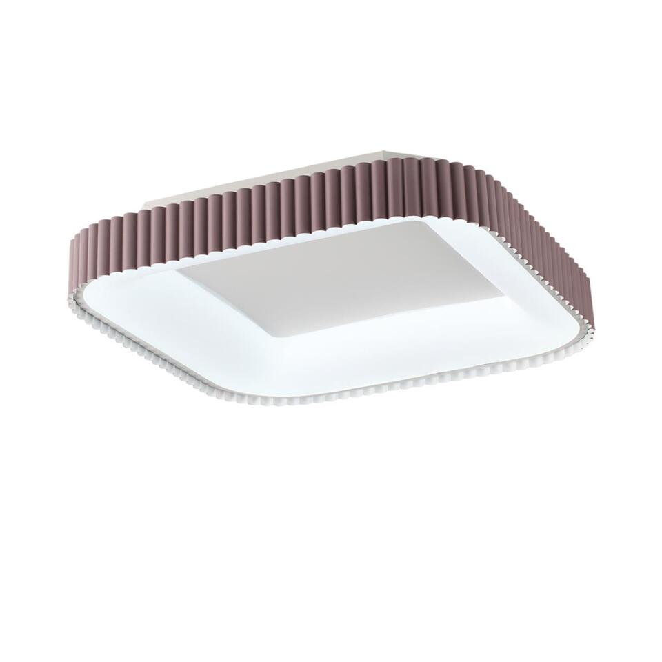Фото №10  SONEX 7770/56L AVRA LED SN 578 Светильник металл/белый/мокко LED (56Вт+14Вт) 3000-6000K 500х500 IP43 пульт ДУ+подсветка SHARMEL