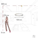 Превью фото №11  Подвесной светильник 10407/1000 Подвесной светильник LOFT IT Oslo