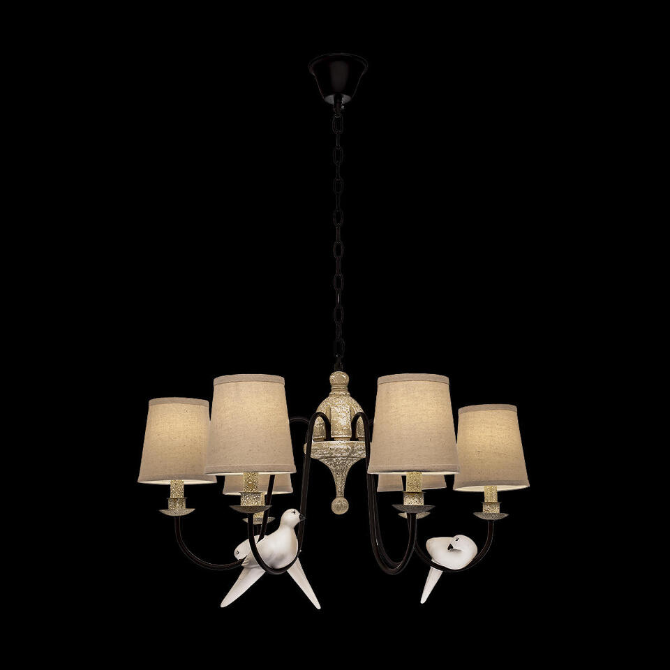 Фото №3  Люстра LOFT1029A-6 Подвесная люстра LOFT IT Birds
