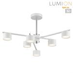 Превью фото №1  Люстра LUMION 8241/6C COMFI LN26 244 белый/хром, металл Люстра потолочная LED GX53 6*7W 220V KARINA