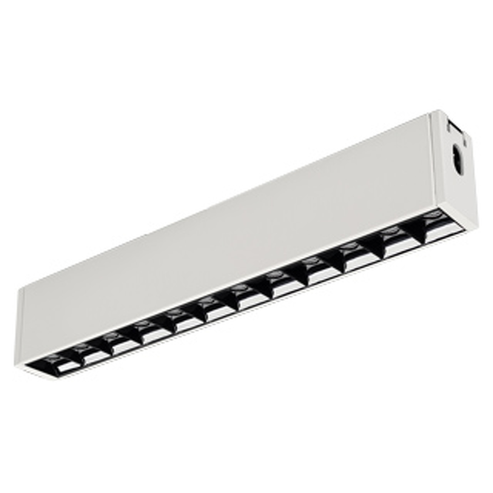 Фото №1  Подвесной светильник Arlight Светильник CLIP-38-LASER-S330-12W Day4000 (WH, 36 deg, 24V) ( IP40 Металл, 3 года)