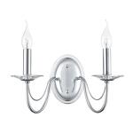 Превью фото №2  LUMION 8034/2W CLASSI LN26 000 металл/стекло, хром/прозрачный Бра E14 2*40W 220V INCANTO