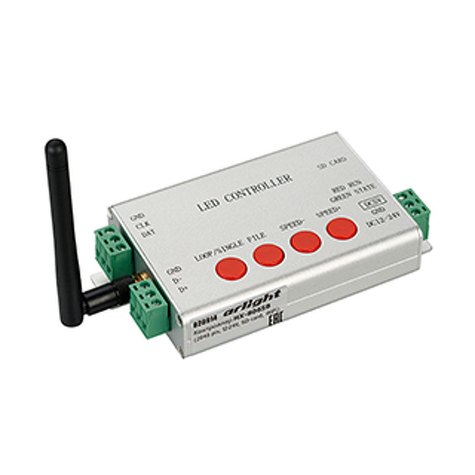 Фото №1  Arlight Контроллер HX-806SB (2048 pix, 12-24V, SD-card, WiFi) ( -)