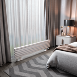 Превью фото №3  Радиатор Warmmet Luxe 60HN ширина 1250 мм секций 4 цвет белый тип подключения: нижнее левое