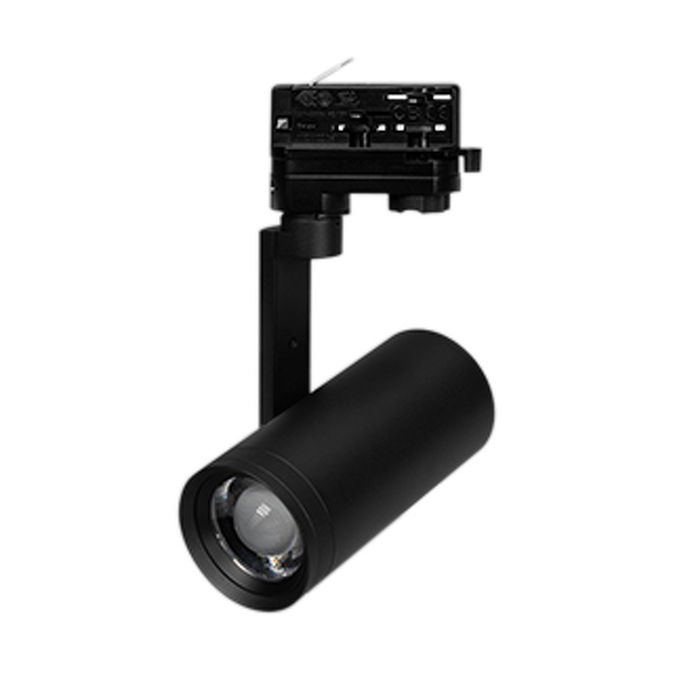 Фото №1  Arlight Светильник LGD-URANUS-4TR-R75-18W/25W Warm3500-MIX (BK, 20-50 deg, side holder, 230V) ( IP20 Металл, 5 лет)