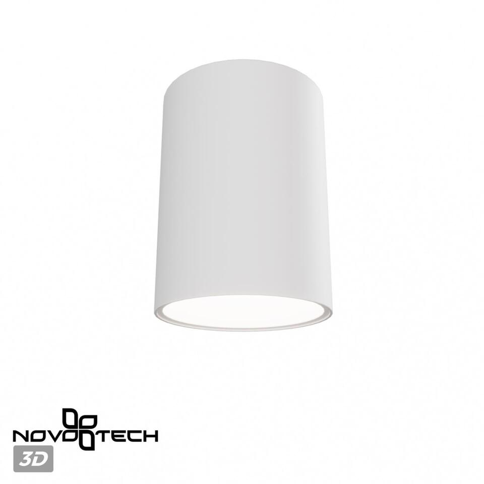 Фото №8  NOVOTECH 359420 OVER NT24 376 белый Светильник накладной влагозащищённый IP54 LED 15W 170-265V 3000К 1350Лм RECTE