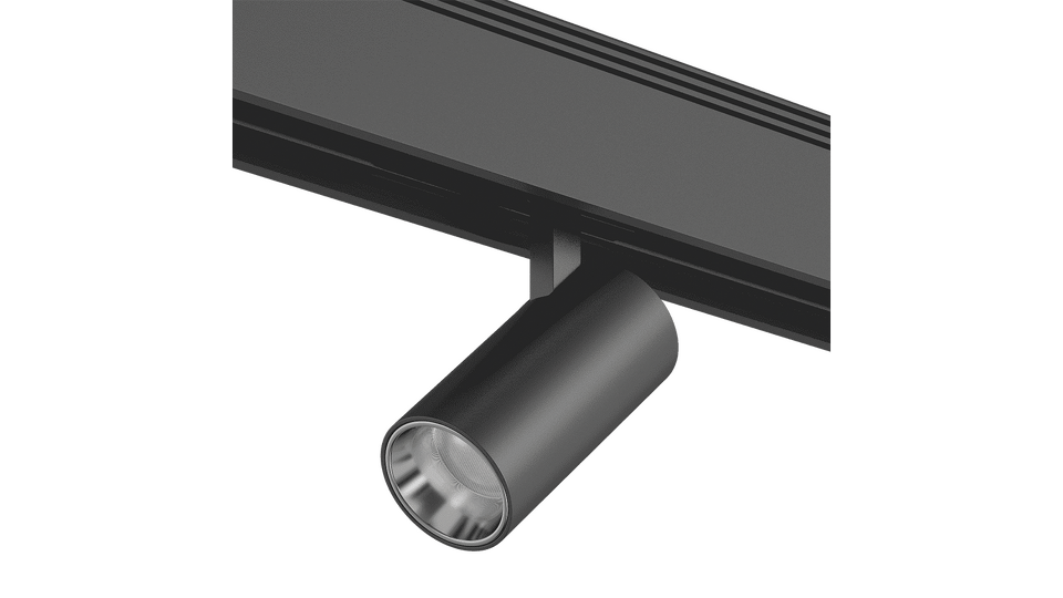 Фото №1  SWG PRO LED трековый диммируемый светильник SY Черный 10Вт 4000К, SY-DIM-601201-BL-10-36-NW