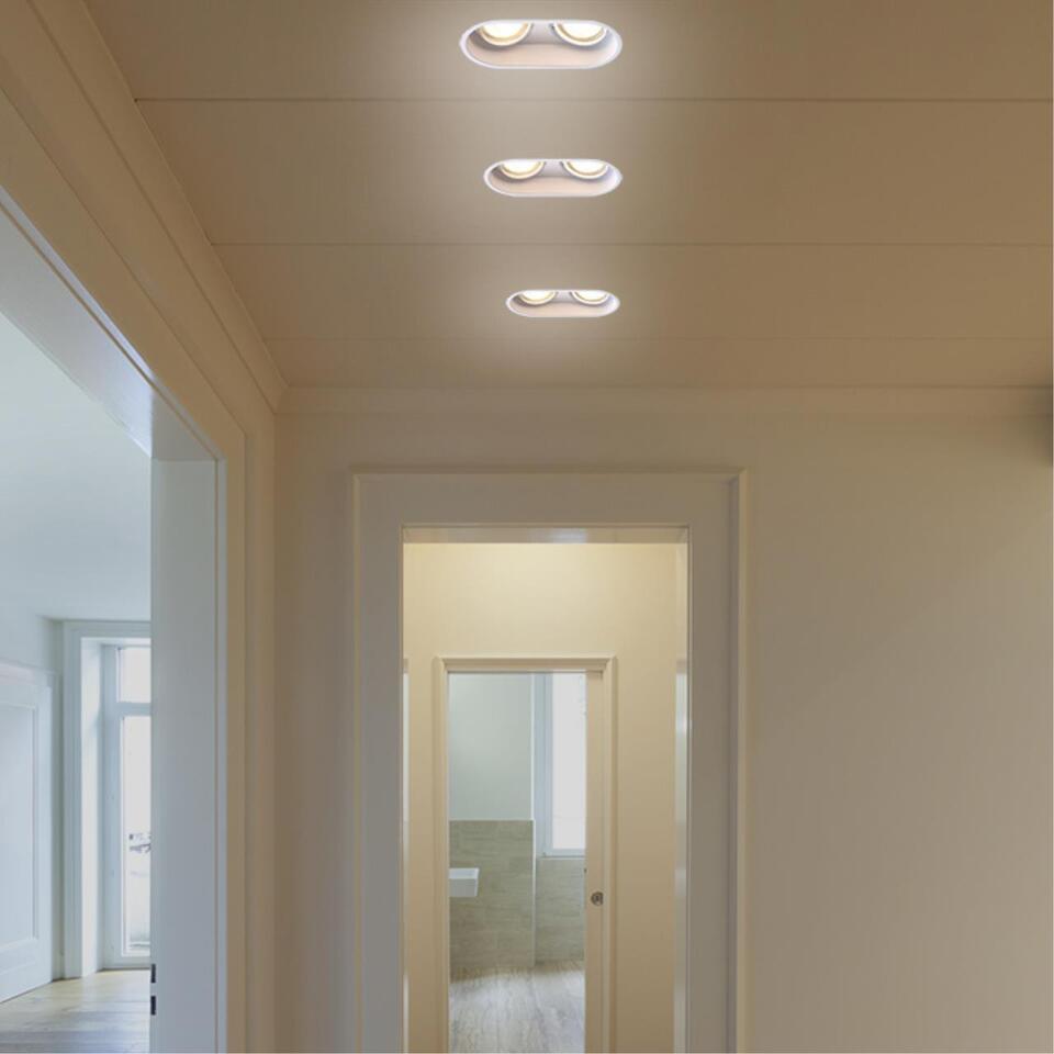 Фото №5  NOVOTECH 370564 SPOT NT19 516 белый Встраиваемый светильник IP20 GU10 2*50W 220-240V CLOUD