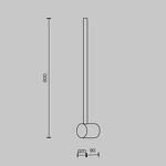 Превью фото №4  Настенный светильник (бра) Maytoni MOD237WL-L6BS3K