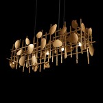 Превью фото №8  Подвесной светильник 10396/850R Подвесной светильник LOFT IT Escama
