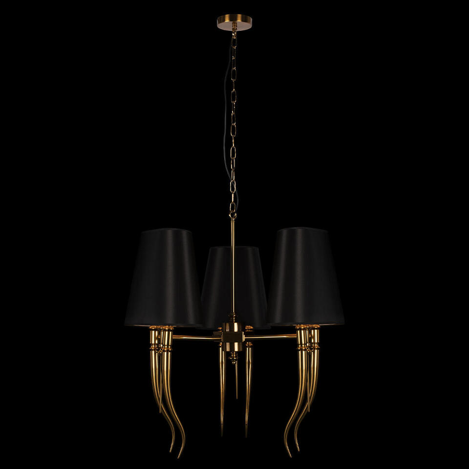 Фото №8  Подвесной светильник 10207/6 Gold Подвесной светильник LOFT IT Brunilde