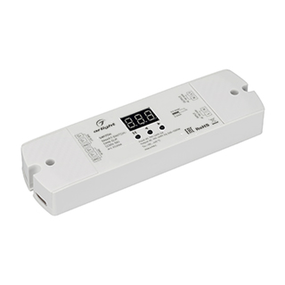 Фото №1  Arlight Выключатель SMART-SWITCH-DMX-SUF (230V, 5A) ( IP20 Пластик, 3 года)