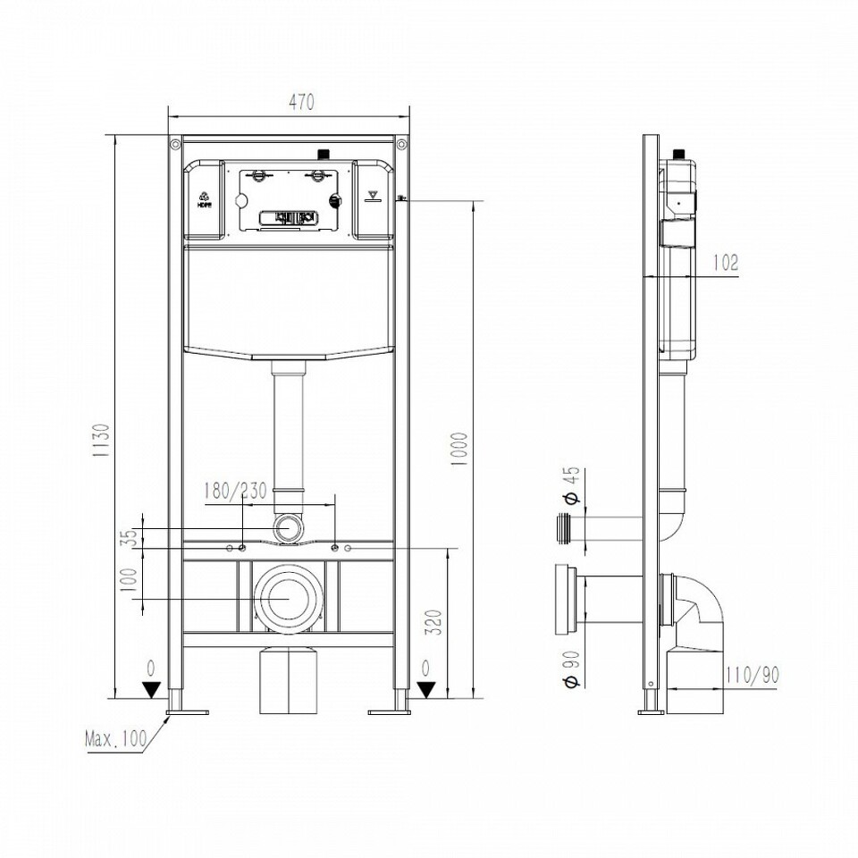 Фото №3  Watersense Alina 55