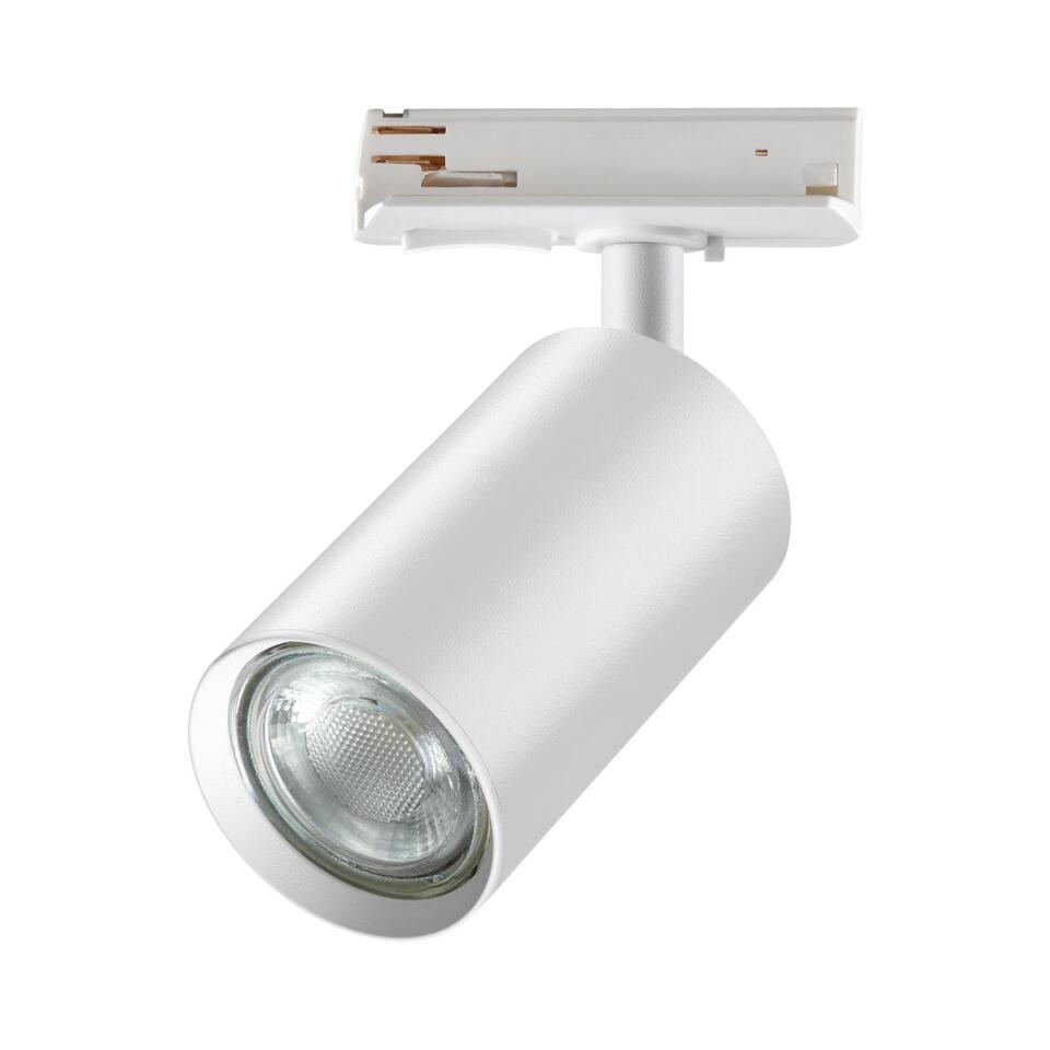 Фото №4  NOVOTECH 370964 PORT NT23 242 белый Светильник однофазный трехжильный трековый GU10 50W 220V PIPE