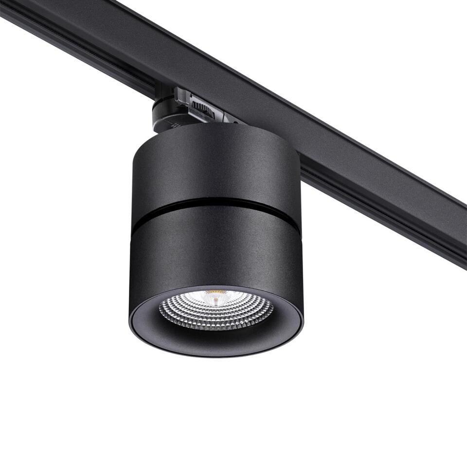Фото №5  NOVOTECH 358787 PORT NT21 271 черный Трехфазный трековый светодиодный светильник IP20 LED 25W 4000K 2200Лм 100-265V GRODA