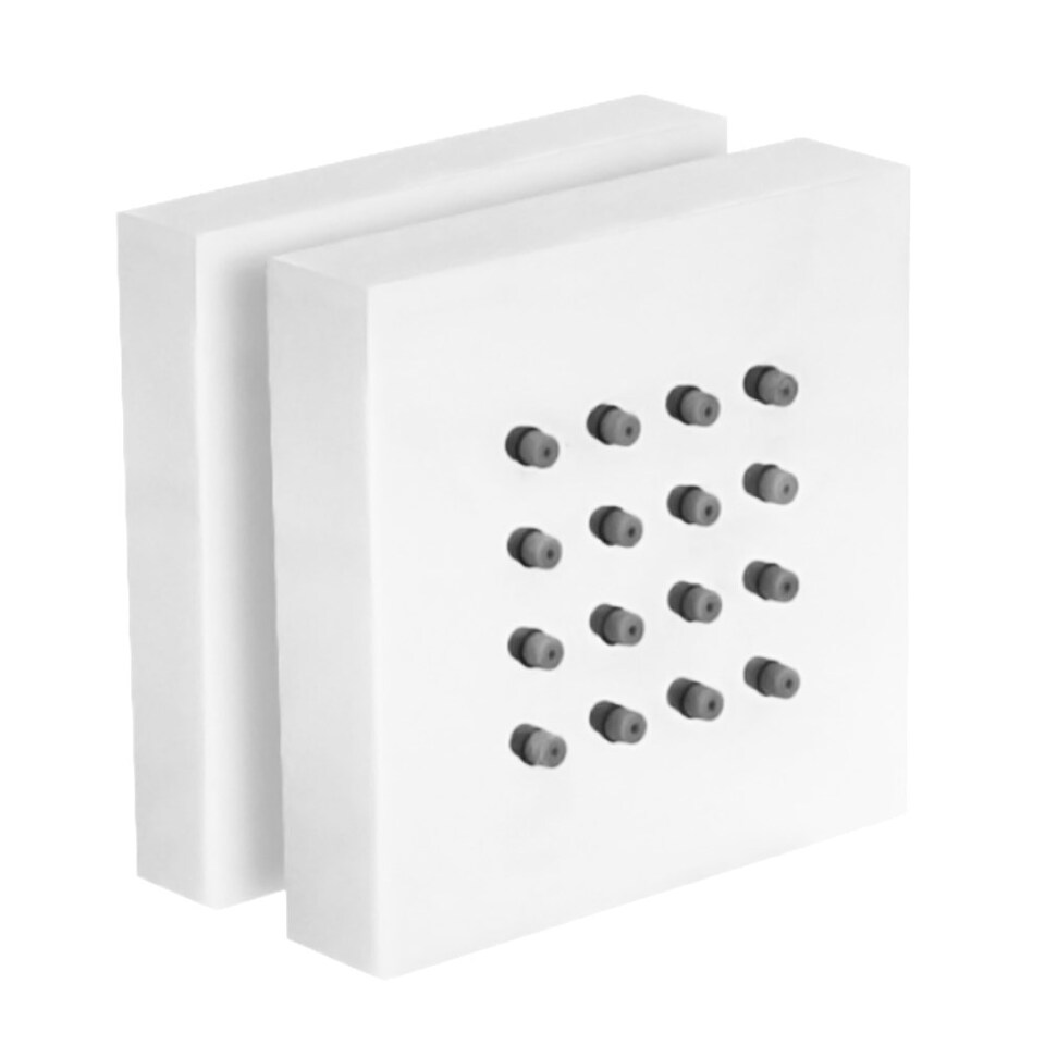Фото №5  BJ001BXX AQUAelite боковая форсунка Матовый белый, HRP 43/04Q
