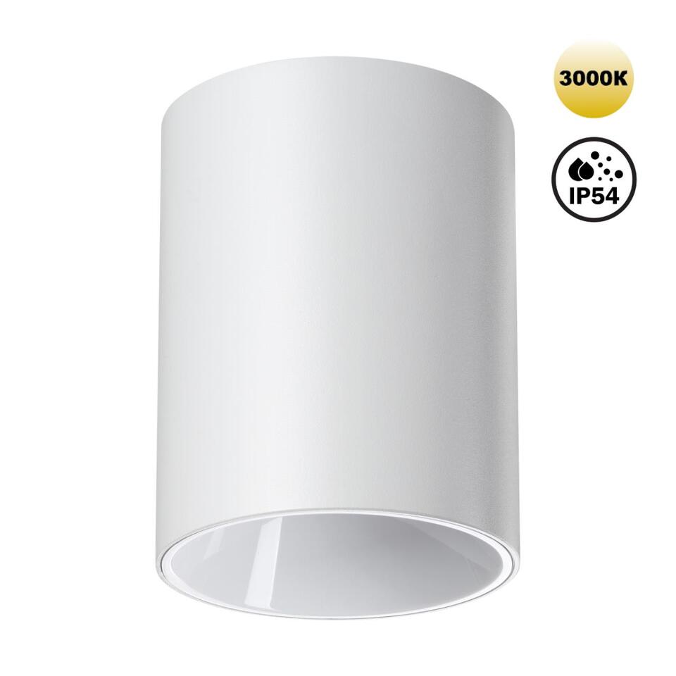 Фото №8  NOVOTECH 359420 OVER NT24 376 белый Светильник накладной влагозащищённый IP54 LED 15W 170-265V 3000К 1350Лм RECTE