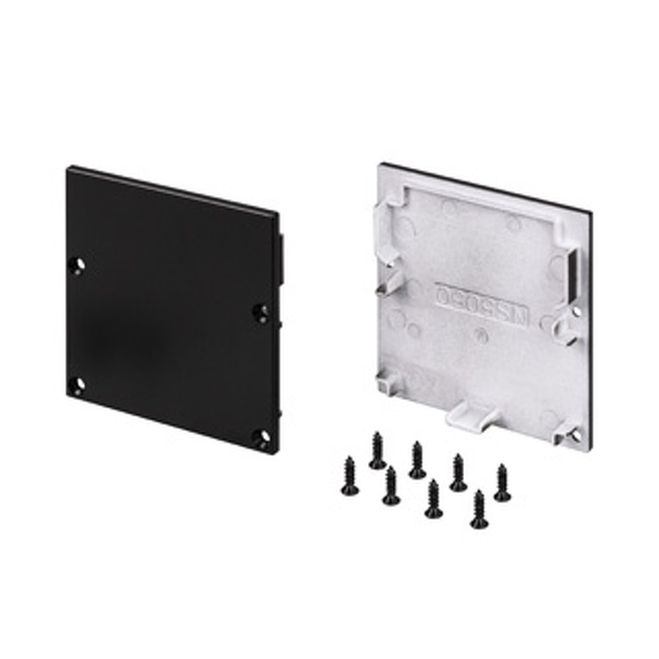 Фото №1  Arlight Заглушка SL-LINE-5050-S BLACK ( Пластик)