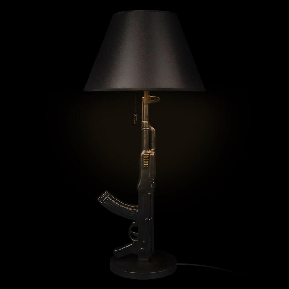 Фото №7  Настольная лампа 10136/B Dark grey Настольная лампа LOFT IT Arsenal