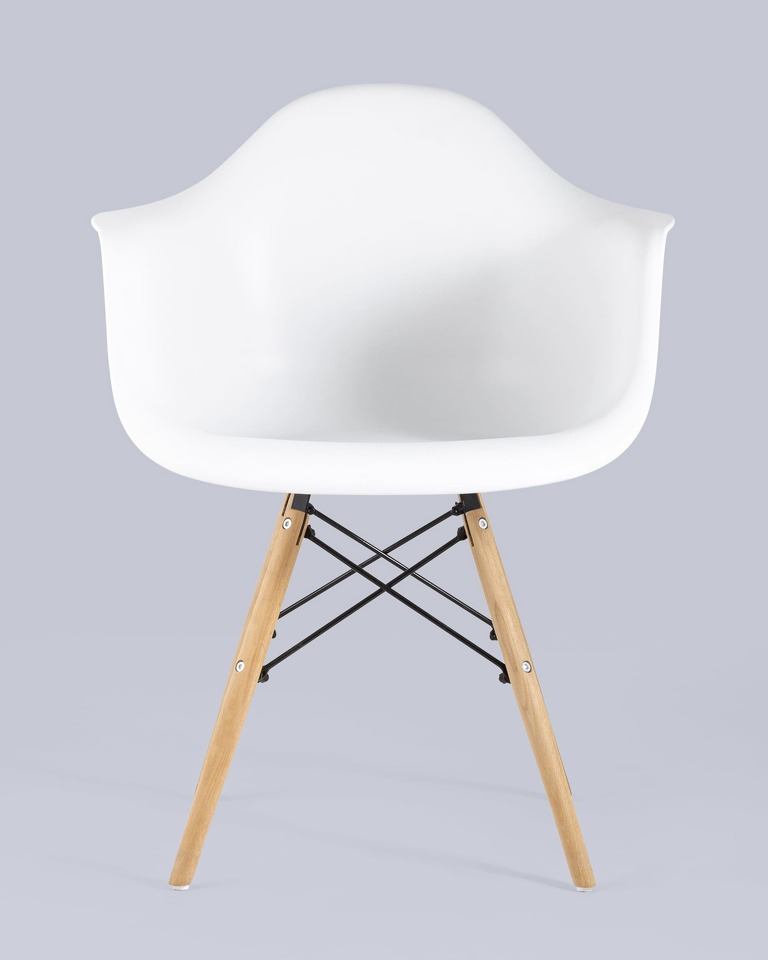 Фото №10  Стул Eames DAW белый