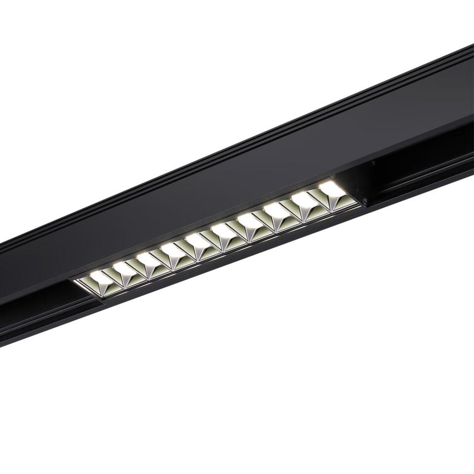 Фото №5  NOVOTECH 358524 SHINO NT21 082 черный Трековый светильник для низковольного шинопровода IP20 LED 4000K 20W 48V KIT