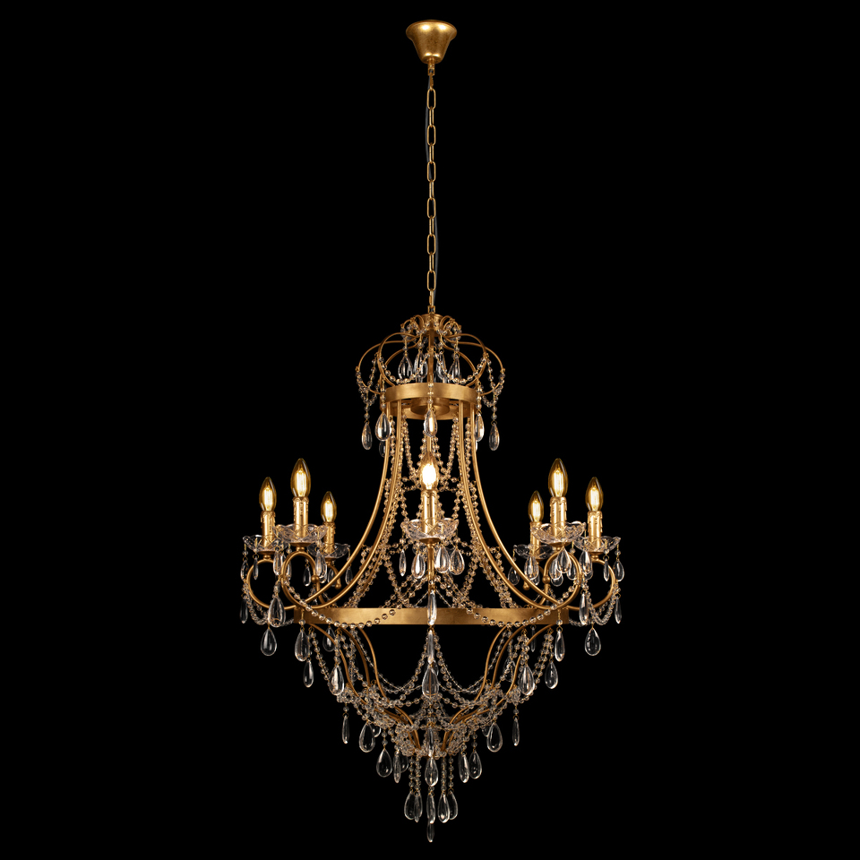 Фото №9  Люстра 10430/8 Подвесная люстра LOFT IT Foil
