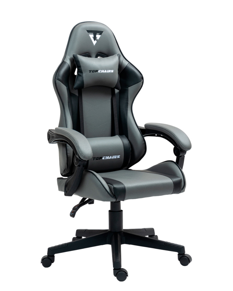 Фото №1  Кресло Кресло спортивное TopChairs Commander серо-черный