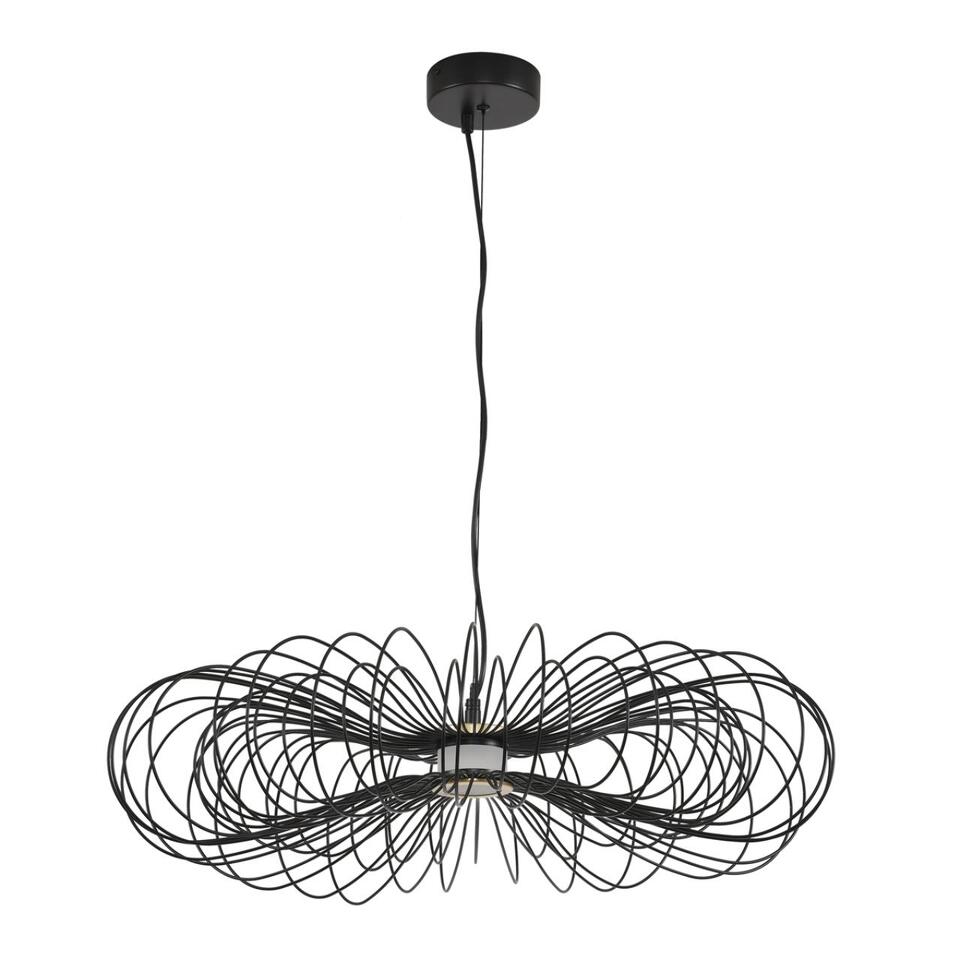 Фото №7  Подвесной светильник LUMION 8301/10L LEDIO LN26 297 черный, металл/акрил Подвес LED 9W 3000K 220V CAMOMILE