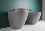 Превью фото №5  Унитаз 40374R Althea Cover Rimless Plus+Ton унитаз приставной 52x36  Матовый бетон Plus-Ton®