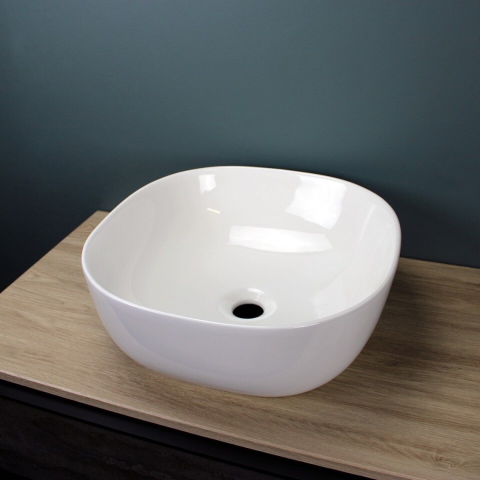 Фото №15  Раковина Teymi Раковина Solli 41 artceramic, накладная, белая T50203