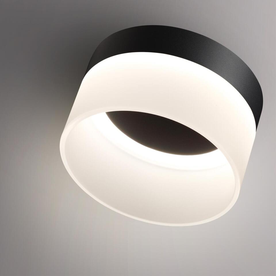 Фото №7  NOVOTECH 359446 OVER NT24 336 черный Светильник накладной светодиодный IP20 LED 18W 220-240V 4000K 1170Лм AURA