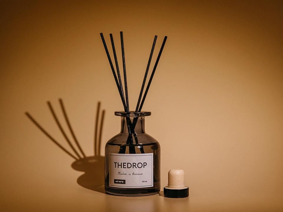 Фото №6  OGOGOHOME Диффузор THEDROP 150 мл, аромат табак и ваниль