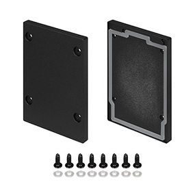 Фото Arlight Заглушка IP-LINE-5475 BLACK глухая ( Металл)