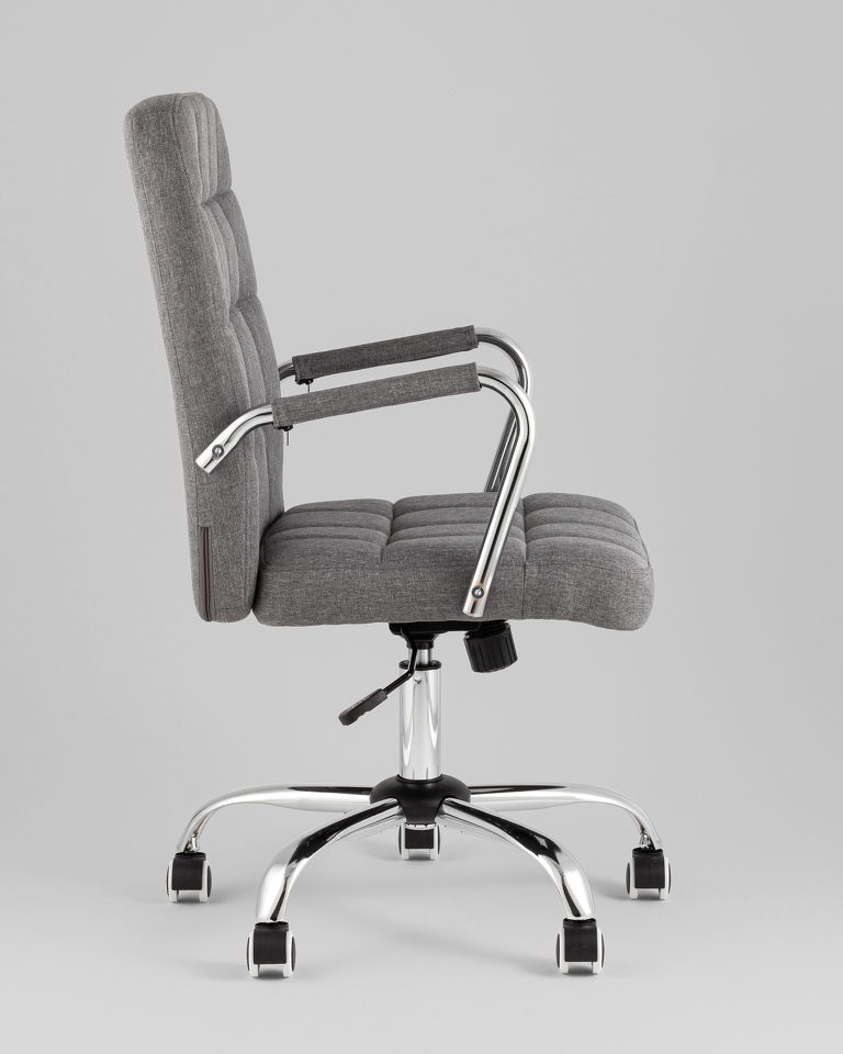 Фото №8  Кресло Кресло офисное TopChairs Comfo серый