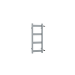 Превью фото №4  Полотенцесушитель Полотенцесушитель Enkel 910 -5 секций - 430 мм, бок лево