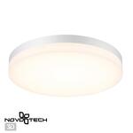 Превью фото №1  NOVOTECH 358889 STREET NT22 782 белый Светильник ландшафтный светодиодный IP54 LED 4000К 40W 220V OPAL