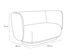 Превью фото №3  Диван OGOGOHOME Диван Lucca 2-х местный