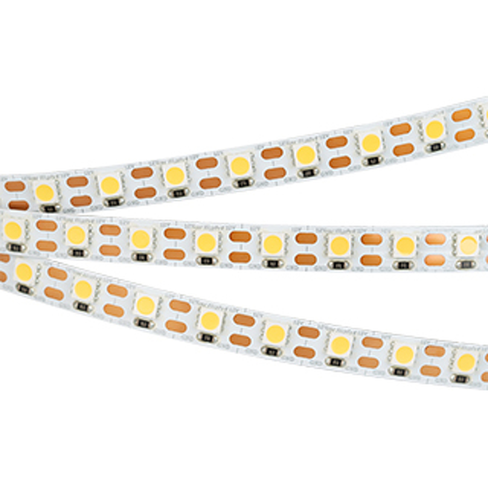 Фото №1  Arlight Лента RT 2-5000 12V Cx1 Warm2700 2x (5060, 360 LED, LUX) ( 15.6 Вт/м, IP20)