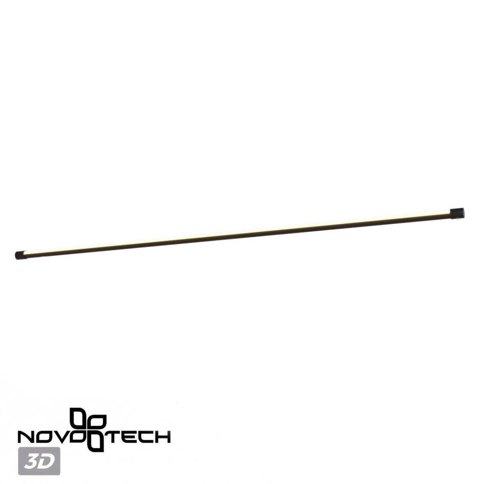 Фото №9  NOVOTECH 359348 KONST NT24 048 черный Светильник линейный светодиодный IP20 LED 16W 170-265V 4000K 1280Лм VITZ
