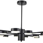 Превью фото №3  Люстра LUMION 8117/18 COMFI LN26 235 черный, металл Люстра LED GX53 18*7W 220V TORINA