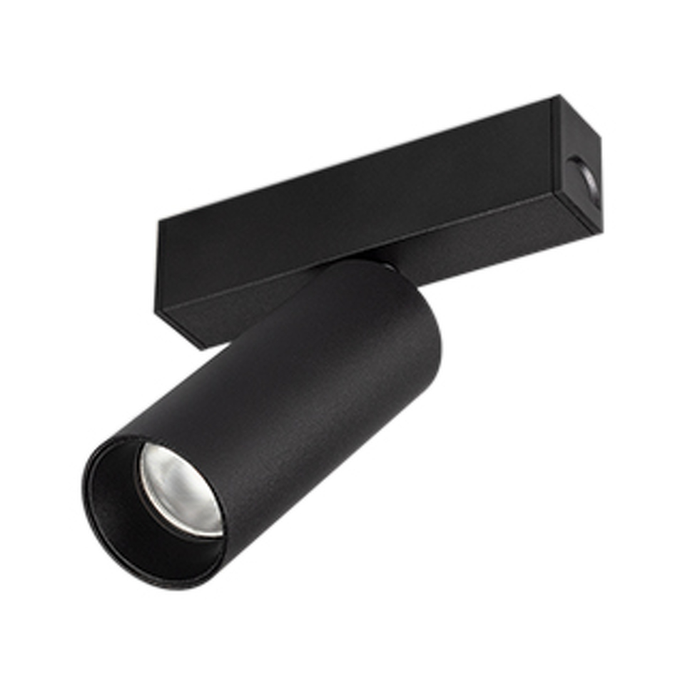 Фото №1  Arlight Светильник MAG-SPOT-25-R90-9W Warm3000 (BK, 30 deg, 24V) ( IP20 Металл, 5 лет)