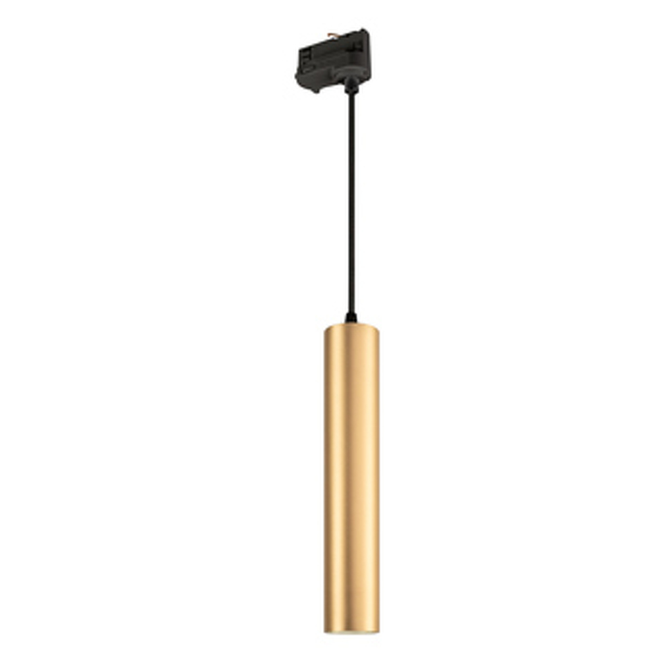 Фото №1  Arlight Светильник LGD-PIPE-TRACK-HANG-4TR-R50-9W Warm3000 (GD, 40 deg, 230V) ( IP20 Металл, 3 года)