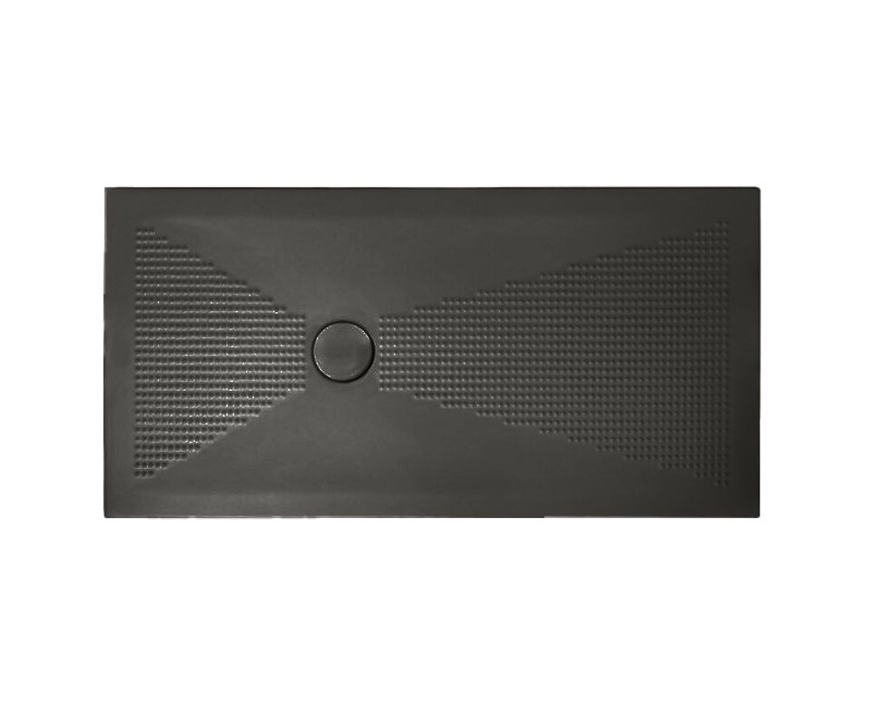 Фото №10  UPC714 / UPCM714 Althea душевой поддон 70х140, 3 см  Матовый черный Plus-Ton®
