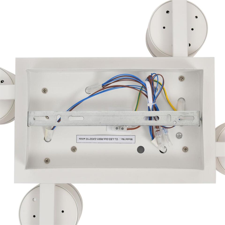 Фото №7  LUMION 8303/10C COMFI LN26 237 белый, металл Светильник потолочный GX53 LED 10*7W 220V AGNIA