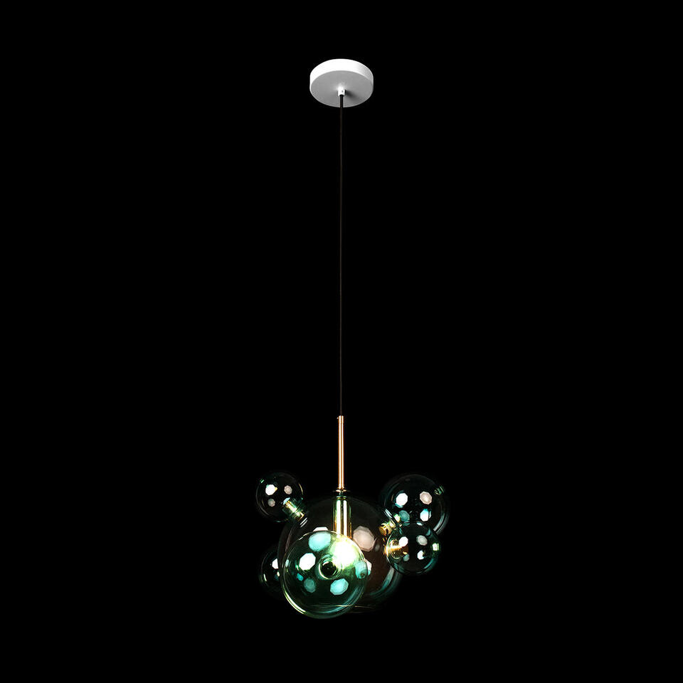 Фото №9  Подвесной светильник 2027-P6 Blue mini Подвесной светильник LOFT IT Bolle