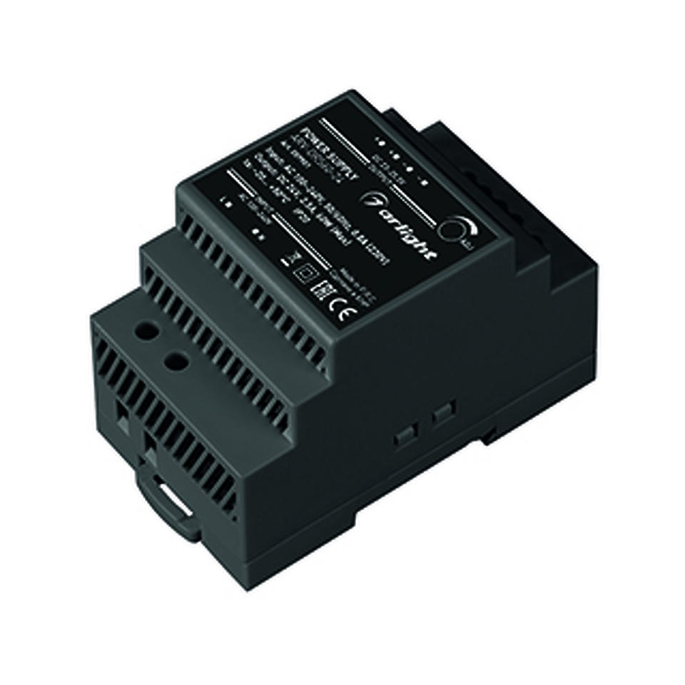 Фото №1  Arlight Блок питания ARV-DRS-60-24 (24V, 2.5A, 60W) ( IP20 DIN-рейка 5 лет)