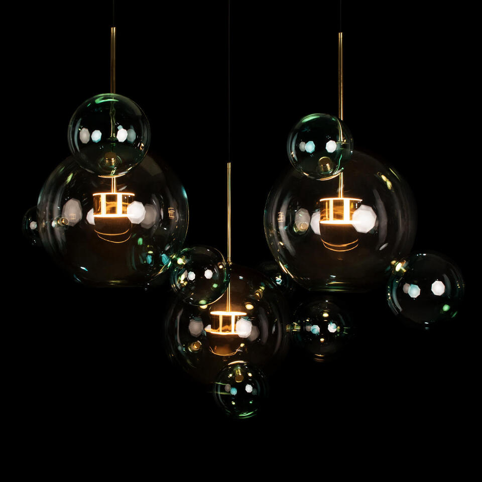 Фото №8  Подвесной светильник 2027-S3 Blue Подвесной светильник LOFT IT Bolle