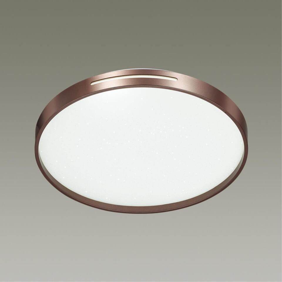 Фото №5  SONEX 2075/DL PALE SN 000 Светильник пластик/белый/коричневый LED 48Вт 3000-6300K D390 IP43 пульт ДУ GETA COFFEE