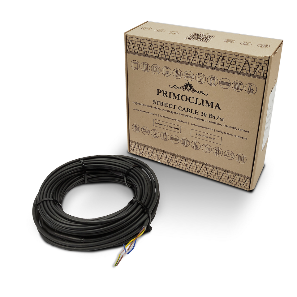 Фото №1  Нагревательная секция уличного кабеля PRIMOCLIMA PCSC30-120-3640