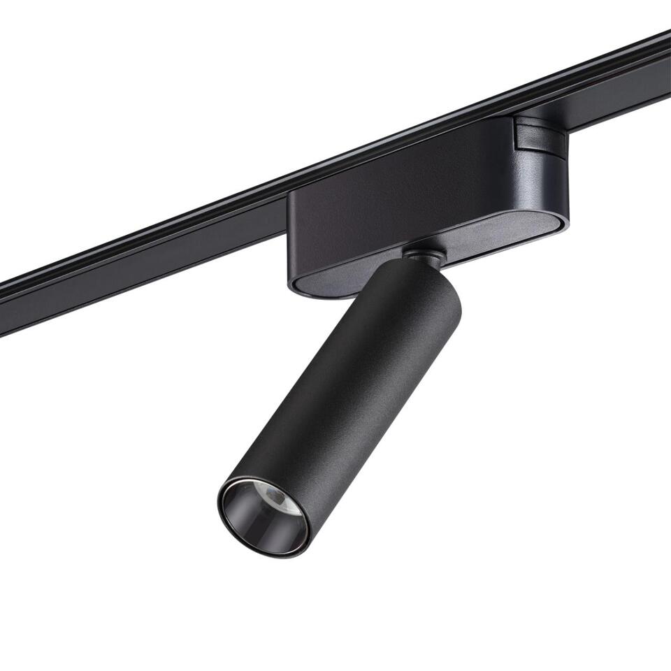 Фото №7  NOVOTECH 359250 SHINO NT23 182 черный Трековый светильник для низковольтного шинопровода IP20 LED 7W 48V 630Лм 3000К SMAL